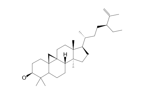 24S-Ethyl-9.beta.,19-cyclolanost-25-ene-3.beta.-ol