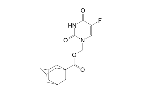 (5-fluoro-2,4-dioxo-3,4-dihydro-1(2H)-pyrimidinyl)methyl 1-adamantanecarboxylate