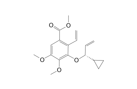 (R)-3-(1-Cyclopropylallyloxy)-4,5-dimethoxy-2-vinylbenzoic acid methyl ester