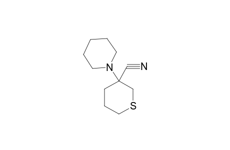 3-(1-Piperidinyl)tetrahydro-2H-thiopyran-3-carbonitrile
