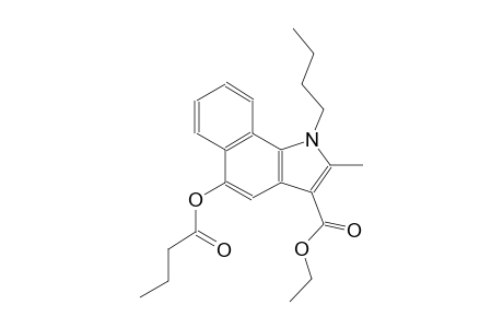 ethyl 1-butyl-5-(butyryloxy)-2-methyl-1H-benzo[g]indole-3-carboxylate