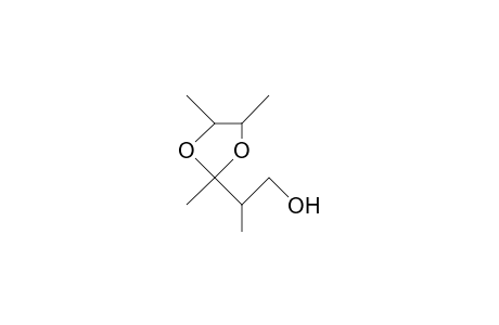 4-Hydroxy-3-methyl-2-butanone 2R,3R-butanediol acetal isomer 1