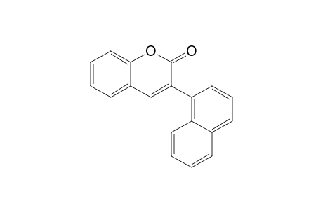 3-(1-naphthalenyl)-1-benzopyran-2-one