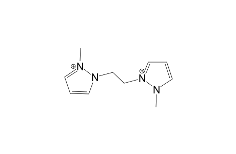 1-methyl-2-[2-(2-methylpyrazol-2-ium-1-yl)ethyl]pyrazol-1-ium