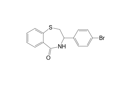 3-(4'-Bromophenyl)-2,3-dihydro-1,4-benzothiazepin-5(4H)-one