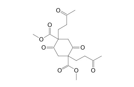 Dimethyl 1,4-bis(3'-oxobutyl)-2,5-cyclohexanedione-1,4-dicarboxylate
