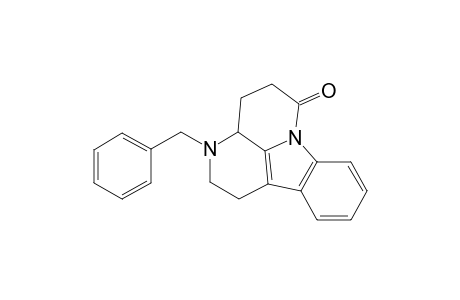 6H-Indolo[3,2,1-de][1,5]naphthyridin-6-one, 1,2,3,3a,4,5-hexahydro-3-(phenylmethyl)-