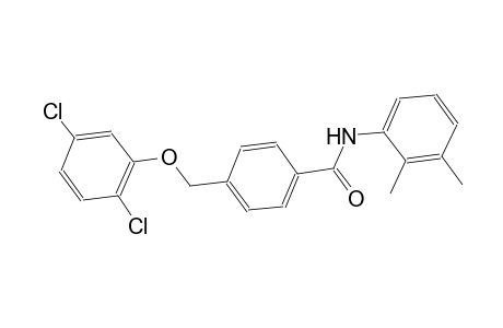 4-[(2,5-dichlorophenoxy)methyl]-N-(2,3-dimethylphenyl)benzamide