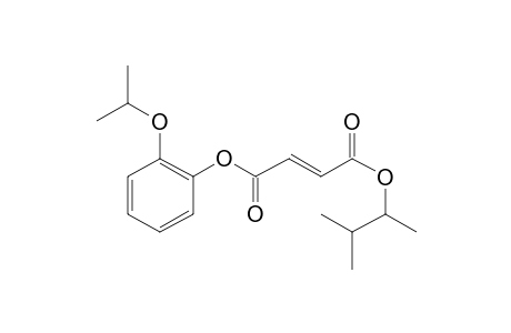 Fumaric acid, 2-isopropoxyphenyl 3-methylbut-2-yl ester