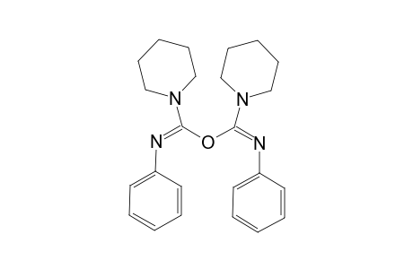 N",N"'-Diphenyl-N,N'-bis(pentamethylene)formamimidic acid anhydride
