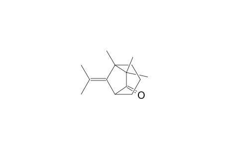 Bicyclo[3.2.1]octan-6-one, 1,7,7-trimethyl-8-(1-methylethylidene)-