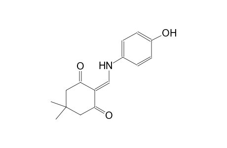 2-[(4-hydroxyanilino)methylene]-5,5-dimethyl-1,3-cyclohexanedione