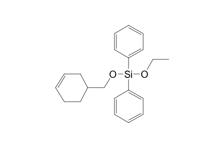 Silane, diphenyl(3-cyclohexenylmethoxy)ethoxy-