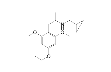 N-Cyclopropylmethyl-2,6-dimethoxy-4-ethoxyamphetamine