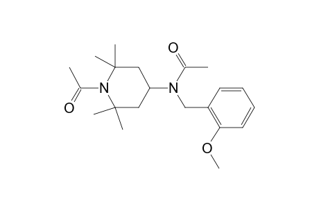 N-(1-Acetyl-2,2,6,6-tetramethyl-piperidin-4-yl)-N-(2-methoxy-benzyl)-acetamide