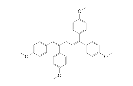 1,1,4,5-tetrakis(p-Methoxyphenyl)penta-1,4-diene