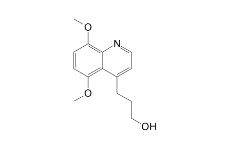 4-(3-hydroxypropyl)-5,8-dimethoxyquinoline