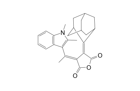 (E)-3-[1-(1,2-Dimethyl-3-indolyl)ethylidene]-4-adamantylidenedihydro-2,5-furandione