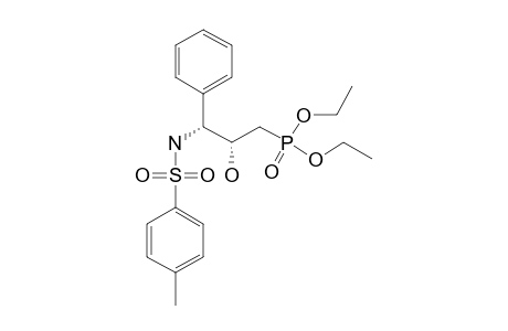 (R)-(1-R*,2-R*)-DIETHYL-[2-HYDROXY-3-PHENYL-3-(PARA-TOLUENESULFONAMIDO)-PROPYL]-PHOSPHONATE