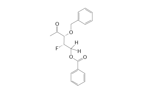 3-O-BENZYL-4-DEOXY-4-FLUORO-5-O-BENZOYL-D-XYLULOSE