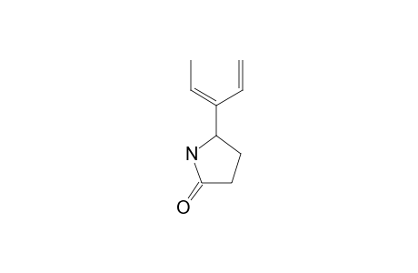 5-[(1E)-1-VINYLPROP-1-ENYL]-PYRROLIDIN-2-ONE