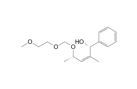 (1S,2Z,4S)-4-[(2-methoxyethoxy)methoxy]-2-methyl-1-phenyl-2-penten-1-ol