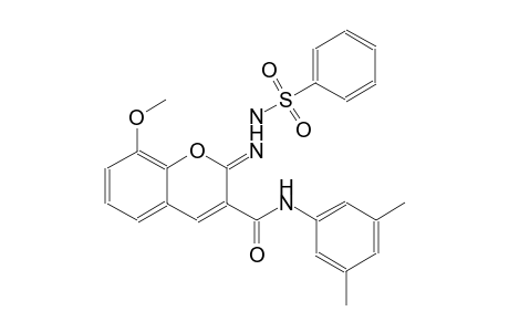 benzenesulfonic acid, 2-[(2Z)-3-[[(3,5-dimethylphenyl)amino]carbonyl]-8-methoxy-2H-1-benzopyran-2-ylidene]hydrazide