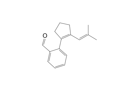 2-[2-(2-methylprop-1-enyl)-1-cyclopentenyl]benzaldehyde