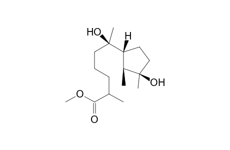 Methyl 3,7-dihydroxy-15-cycloneranate