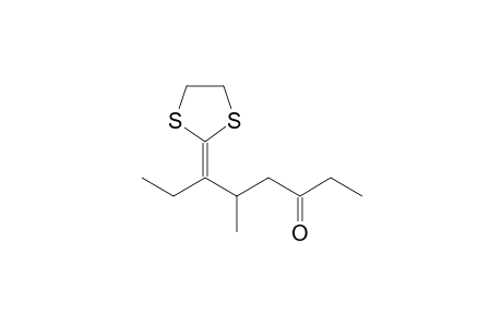 6-(1,3-Dithiolan-2-ylidene)-5-methyloctan-3-one