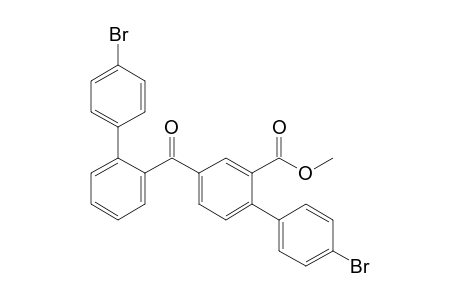 Methyl 4'-bromo-4-(4'-bromobiphenylcarbonyl)biphenyl-2-carboxylate