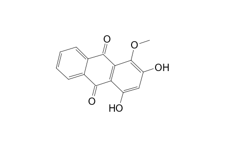 1-Methoxy-2,4-bis(oxidanyl)anthracene-9,10-dione