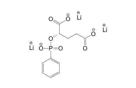 2-[HYDROXY-(PHENYL)-PHOSPHINOYLOXY]-PENTANEDIOIC-ACID-TRILITHIUM-SALT