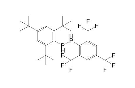 1-(2,4,6-Tri-t-butylphenyl)-2-[2,4,6-tris(trifluoromethyl)phenyl]diphosphane