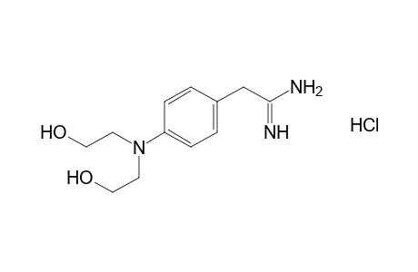 2-{p-[bis(2-hydroxyethyl)amino]phenyl}acetamidine, hydrochloride