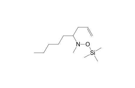 N-[(Trimethylsilyl)oxy]-N-(methyl)-1-nonen-4-amine