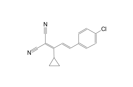 2-[(2E)-3-(4-chlorophenyl)-1-cyclopropyl-2-propenylidene]malononitrile