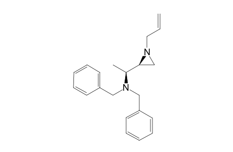 (1S)-1-[(2S)-1-allylaziridin-2-yl]-N,N-dibenzyl-ethanamine