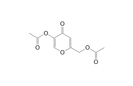 5-hydroxy-2-(hydroxymethyl)-4H-pyran-4-one, diacetate