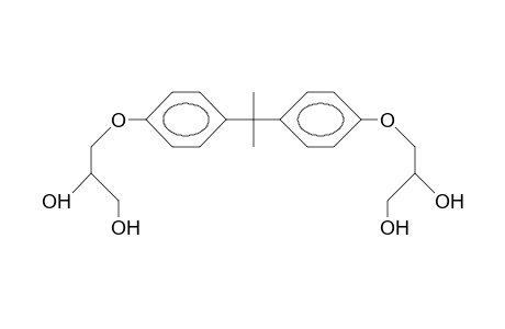 2,2-Bis(4-[2,3-dihydroxy-propoxy]-phenyl)-propane