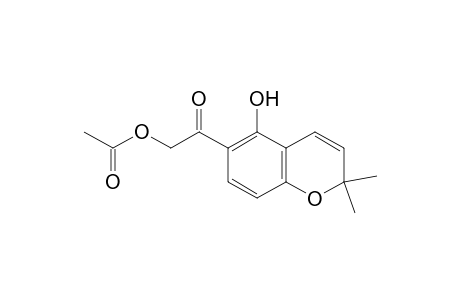6-Acetoxyacetyl-5-hydroxy-2,2-dimethyl-2H-chromene
