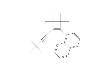 Naphthalene, 1-[2-(3,3-dimethyl-1-butynyl)-3,3,4,4-tetramethyl-1-cyclobuten-1-yl]-