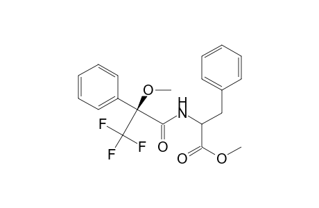 DL-Phenylalanine, N-(3,3,3-trifluoro-2-methoxy-1-oxo-2-phenylpropyl)-, methyl ester, (S)-