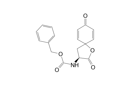 (3S)-3-[(Benzyloxycarbonyl)amino]-1-oxaspiro[4.5]deca-7,10-diene-2,8-dione