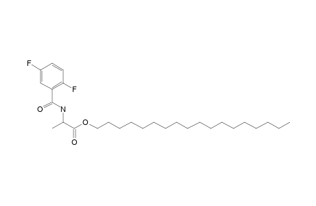 D-Alanine, N-(2,5-difluorobenzoyl)-, octadecyl ester