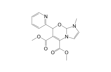 Dimethyl 1-methyl-7-pyridin-2-yl-1,8a-dihydro-7H-imidazo[2,1-b][1,3]oxazine-5,6-dicarboxylate
