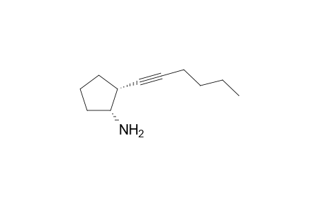 (1R,2R) 2-(Hex-1'-ynyl)cyclopentylamine
