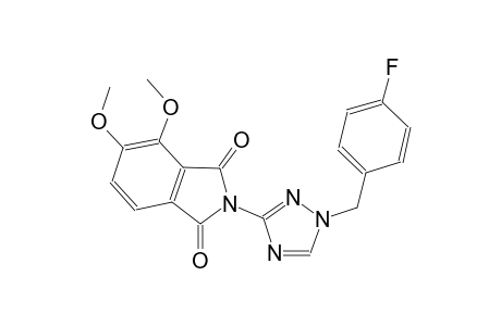 2-[1-(4-fluorobenzyl)-1H-1,2,4-triazol-3-yl]-4,5-dimethoxy-1H-isoindole-1,3(2H)-dione