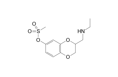 3-[(Ethylamino)methyl]-2,3-dihydro-1,4-benzodioxin-6-yl Methanesulfonate
