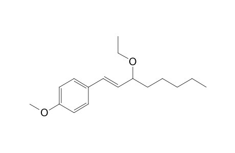 3-Ethoxy-1-(4-methoxyphenyl)oct-1-ene